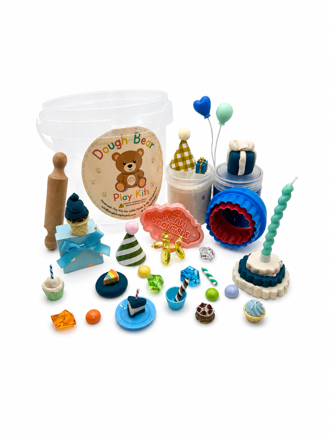 Blue Birthday Party Kit